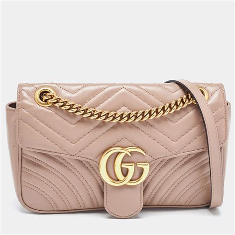 gucci pink handbag|gucci marmont dusty pink small.